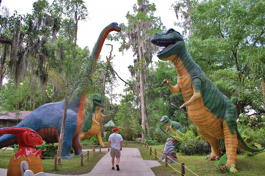 How to Reach Out the Dinosaur World?